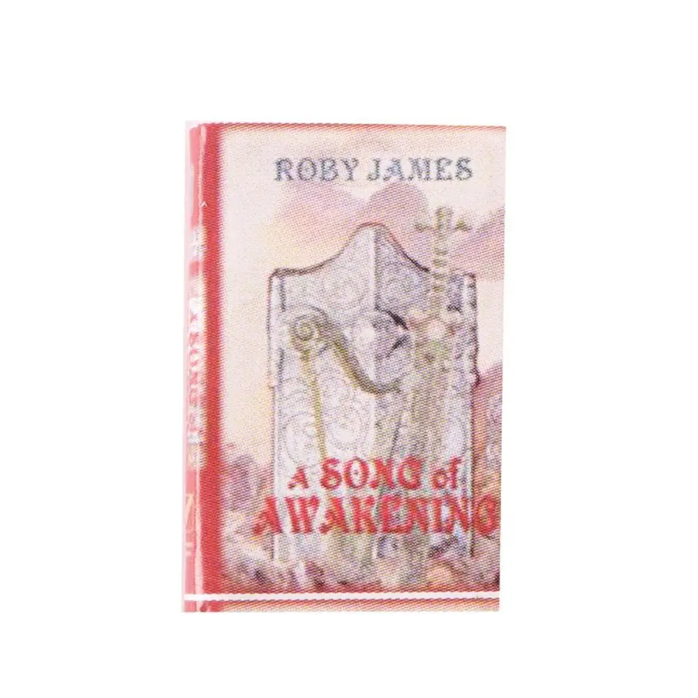 

Supplies European Style Pretend Play Dollhouse Books Dollhouse Decoration Simulation English Book Miniature Books