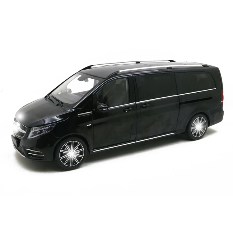 

Alloy Car Model for Desktop Decoration, Vito Van, V-class, MPV, V260, Micromodel, White, Black, Grey, 1:18