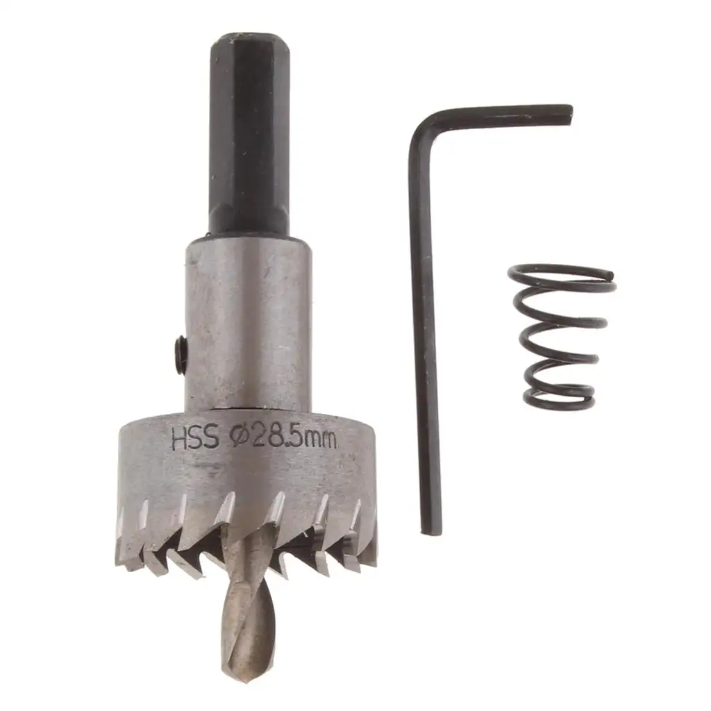 28.5 mm High Speed Steel Alloy   Cutter Drill Bit