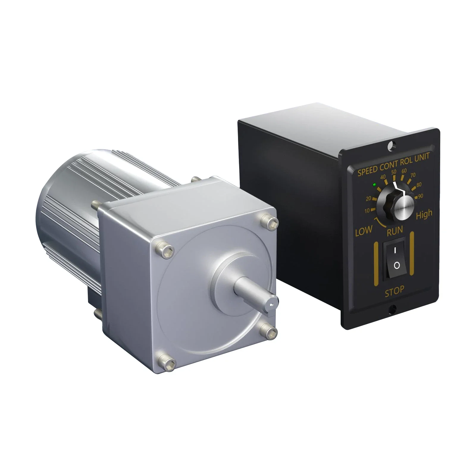 High Torque Low Speed  Speed Control Lunyee 220V 50Hz 400W Power AC Induction Gear Motor with 36:1 Ratio