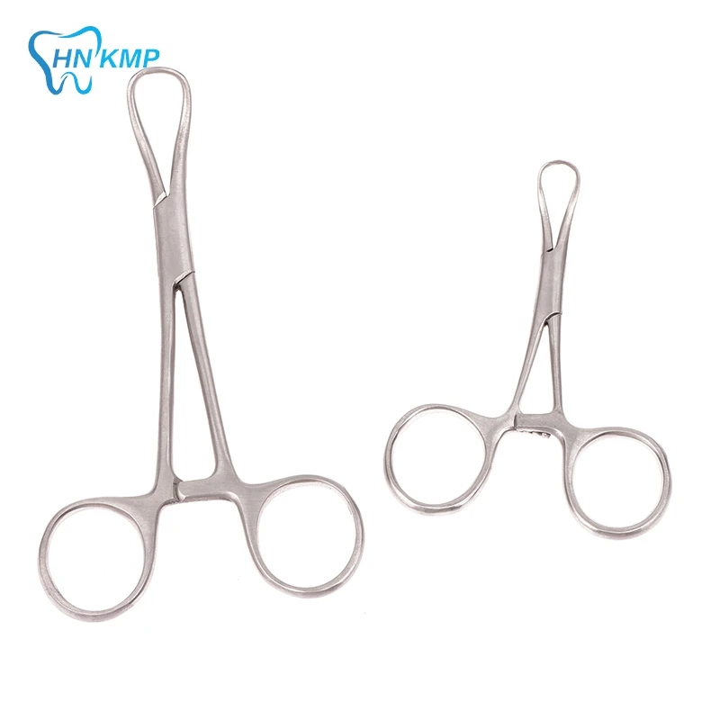 1pc Dental Fixed Cloth Plier Stainless Steel Surgical Cloth Towel Clamp Forcep Orthopedics Lifting Pointed Surgery Tool