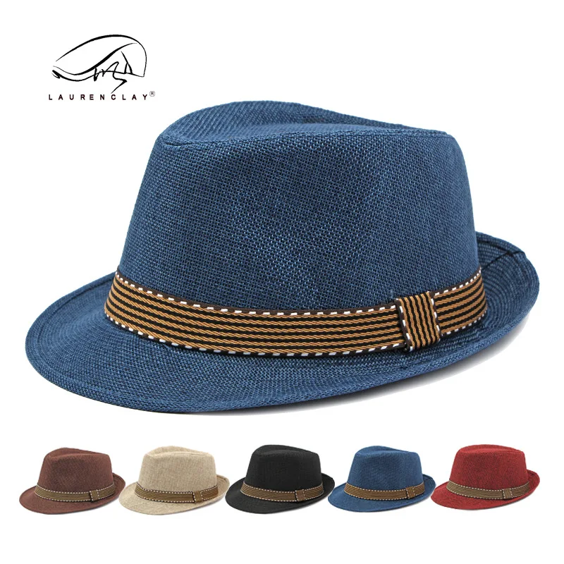 

Parent-child Hat Men's Summer Sun Protection British Retro Fedora Hat Stylish Beach Hat Sun Protection Sun Shade Top Hat Women