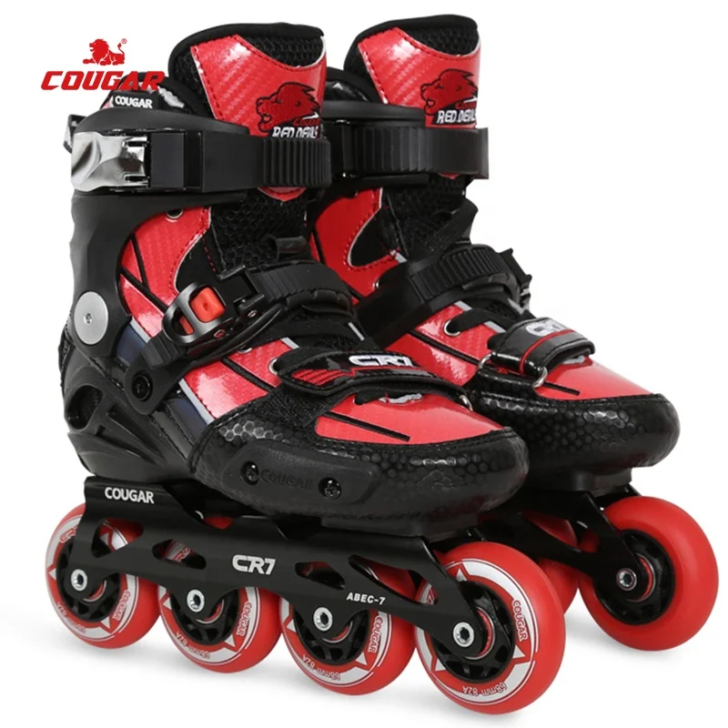 

OEM Kids Slalom Professional Inline Skating Shoes Roller Patins Rollerskates Wheels Good Quality