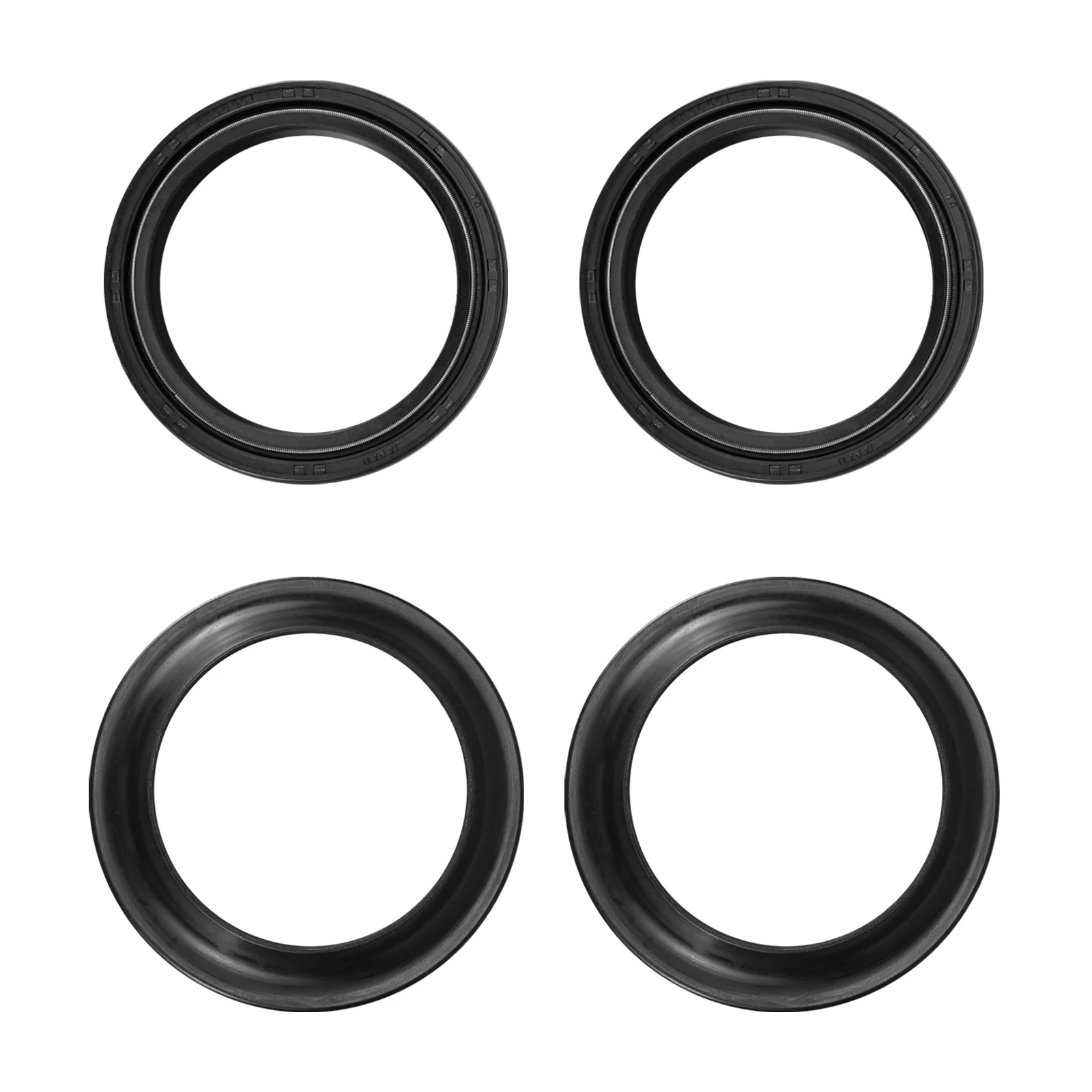 For Kawasaki KLX650 R 1993-1996 Front Fork Oil Seal & Dust Seals Kit KLX 250R 300R ZRX 1100 1200 KDX250 KX500 ZR1100 ZZR1200