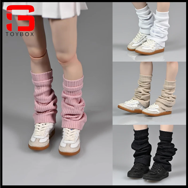 1/6 Scale Female Knitting Leg Warmers Loose Socks Cover Clothes Accessories Model Fit 12'' Soldier Action Figure Body Dolls