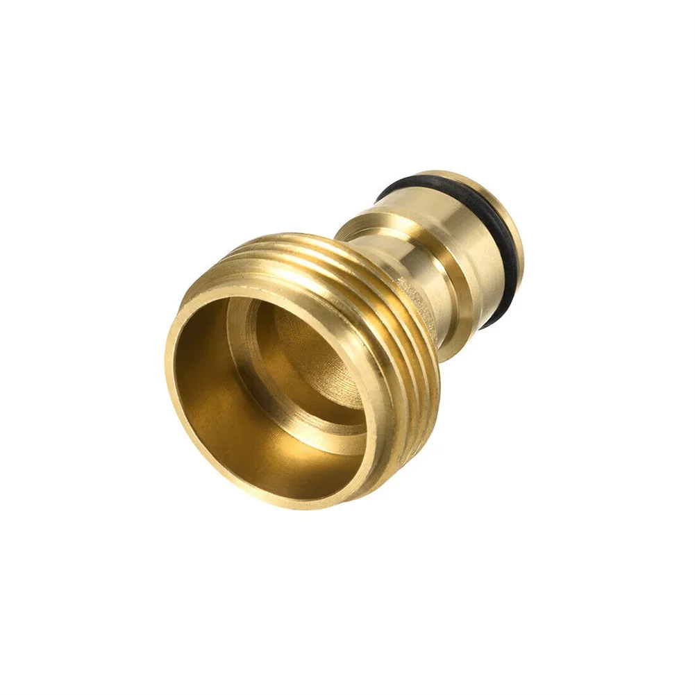 1PC Brass Hose Tap Connector Faucet Tap Quick Connector G3/4 Male Thread Hose Pipe Adapter Fitting For Washing Machine Tap