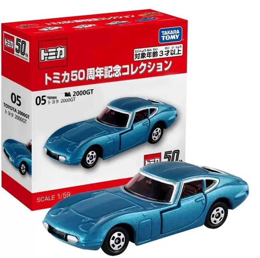 

Takara Tomy Tomica 50th Anniversary #05 2000GT Metal Toy Vehicle Car Diecast Model Car Collection Limited Edition Hobby Toys