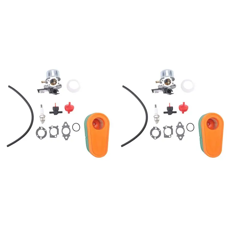 

Новый карбюратор Shown-2X 591137 для двигателей Briggs & Stratton 591137, 590948, 775EX, 795066, 796254 для газонокосилок, с воздушным фильтром