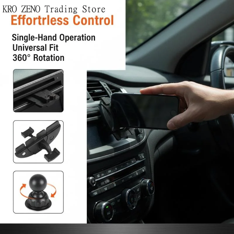 🔝 Suporte Universal para Celular com Encaixe para CD Automotivo, Acessório com Bola de 17mm ✨