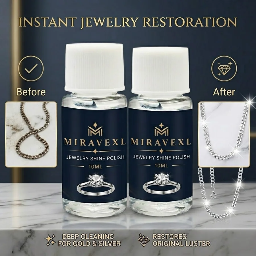 Gold Silver Jewelry Cleaner Polishing Liquid Tarnish Remover Brightening Solution Restore Shine Anti-Oxidation Ring Earring Care