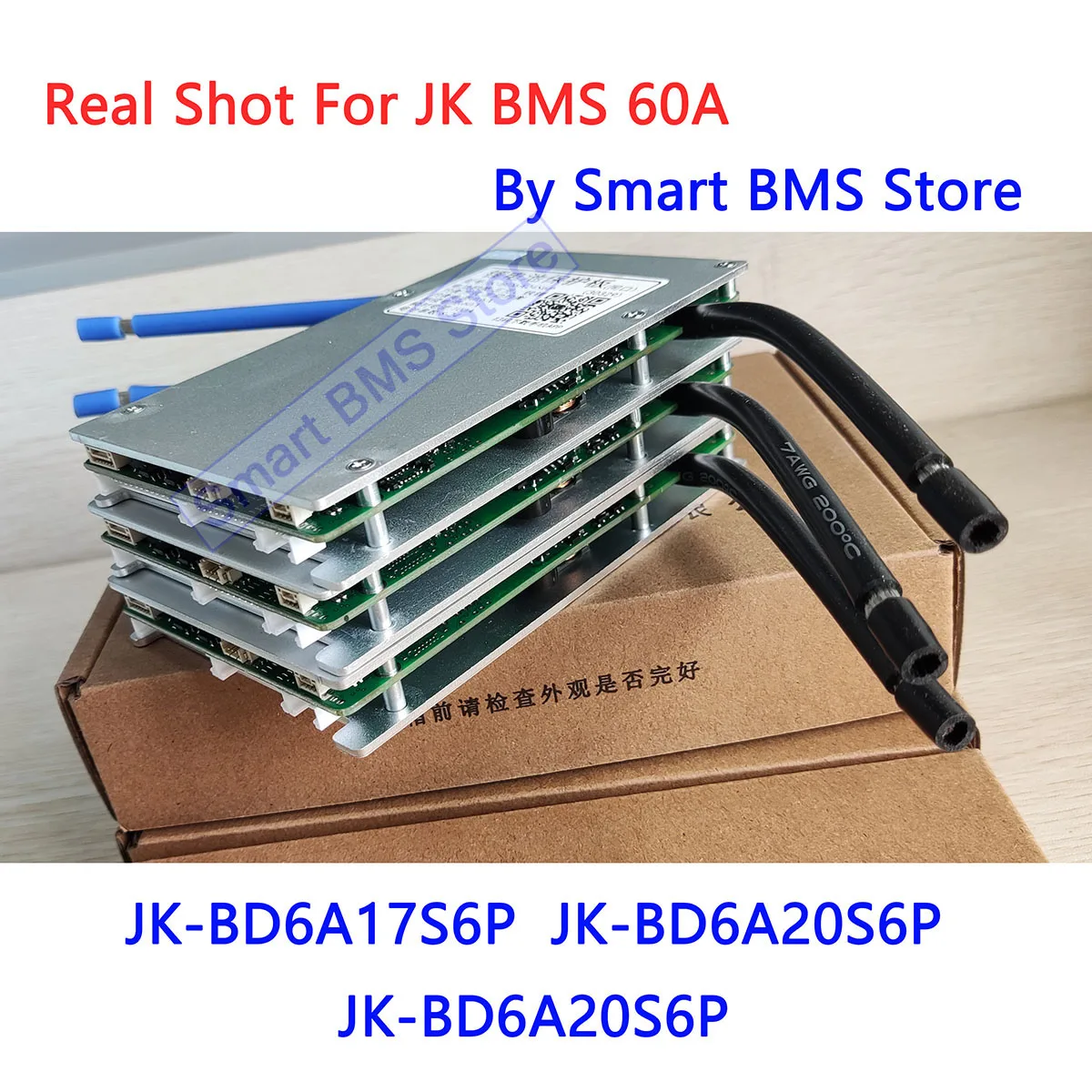 SMART Jikong JK BMS 60A 0.4A 0.6A Active Balance BD6A17S6P BD6A20S6P BD6A24S6P Li-Ion Lifepo4 8s 17s 20s 24s Smart BMS Within BT