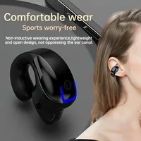 GD28 Bluetooth Headset Clip Ear Not Into The Ear Wireless Headset Stereo Sound Business Sports Fitness Running Single Headset