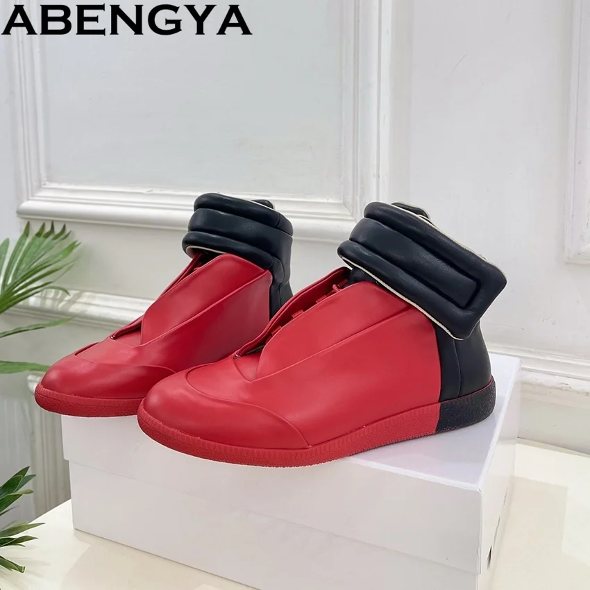 

Мужские кожаные туфли-лоферы INS на плоской подошве с круглым носком, повседневные, весенние, деловые, для офиса