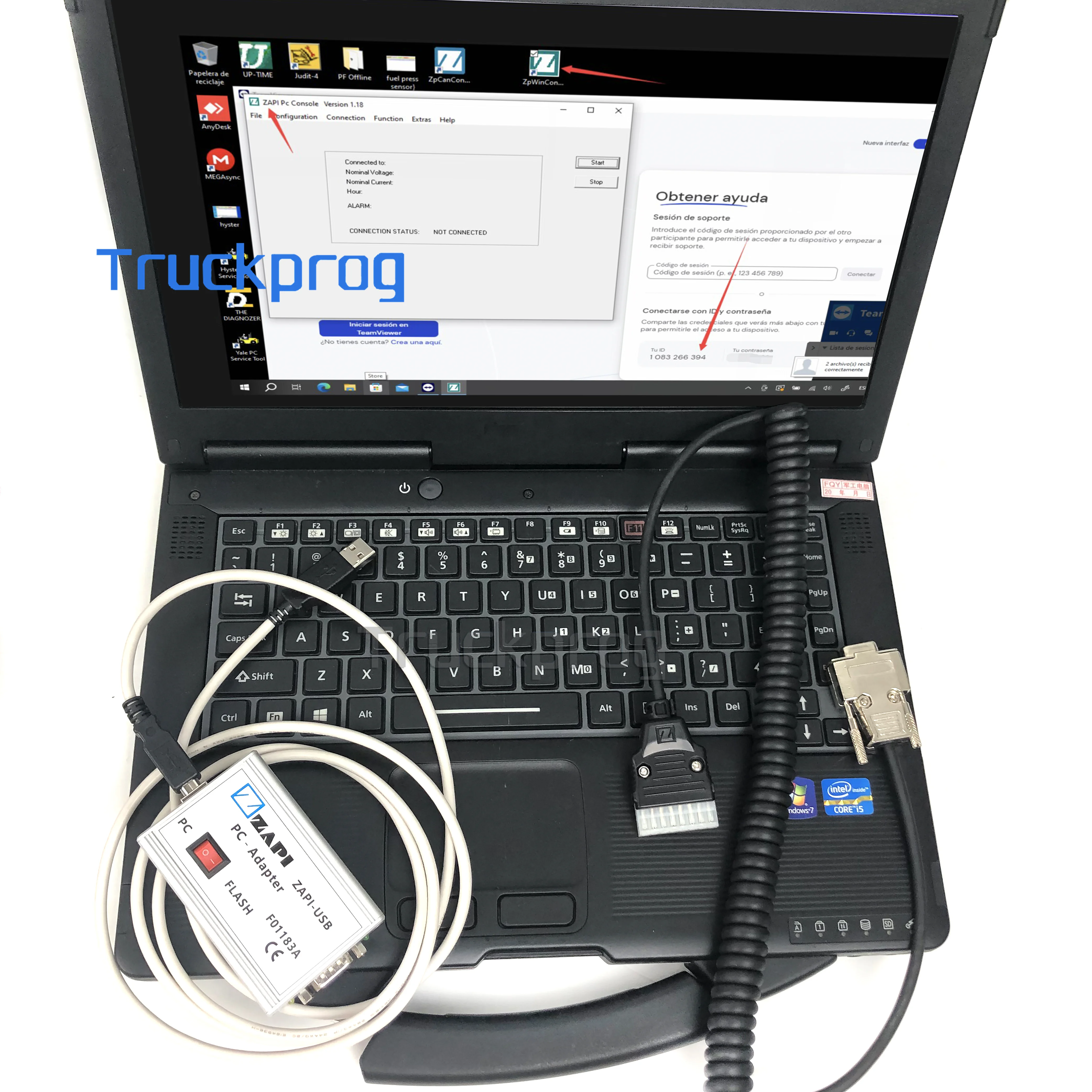 

CF53 laptop motor controller programmer for ZAPI controller ZAPI electric controller Programming Unit diagnostic tool