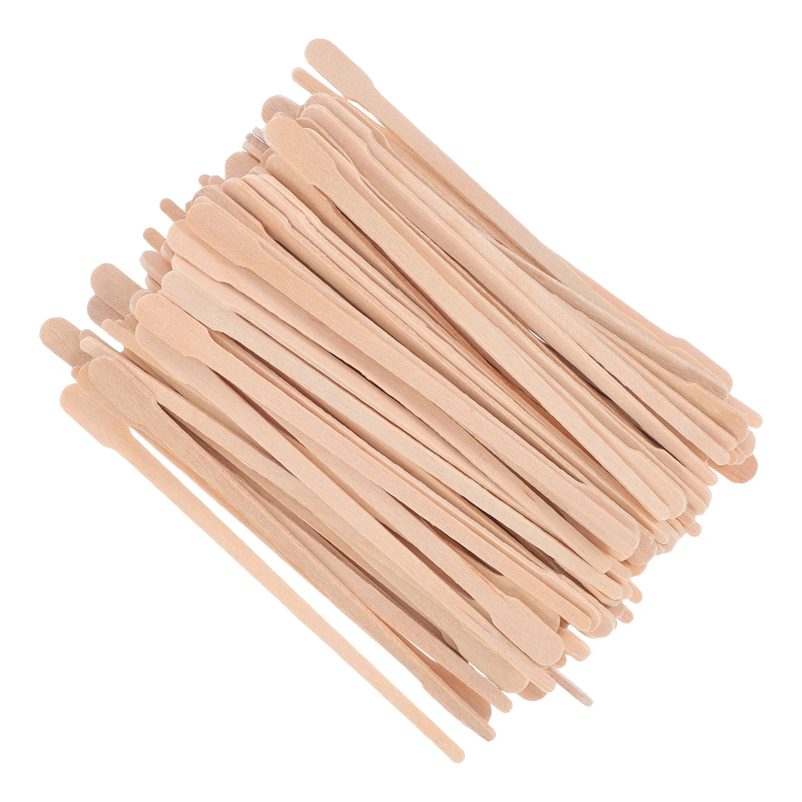 400 قطعة من أعواد خلط الطلاء أعواد تقليب خشبية لمشاريع الراتنج الحرفية مادة خشبية قوية غير تزييفها مزج فعال