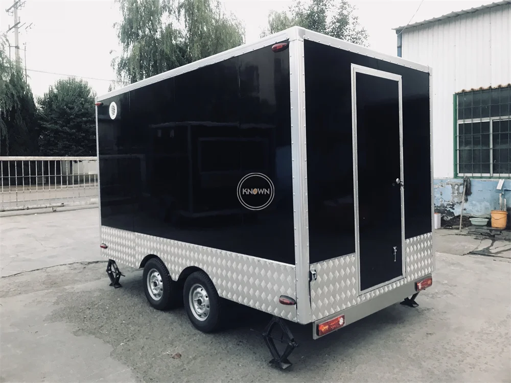 Concession Street Mobile Food Trailer Fully Catering Equipment Cart For Sale Ice Cream Fast Food Truck