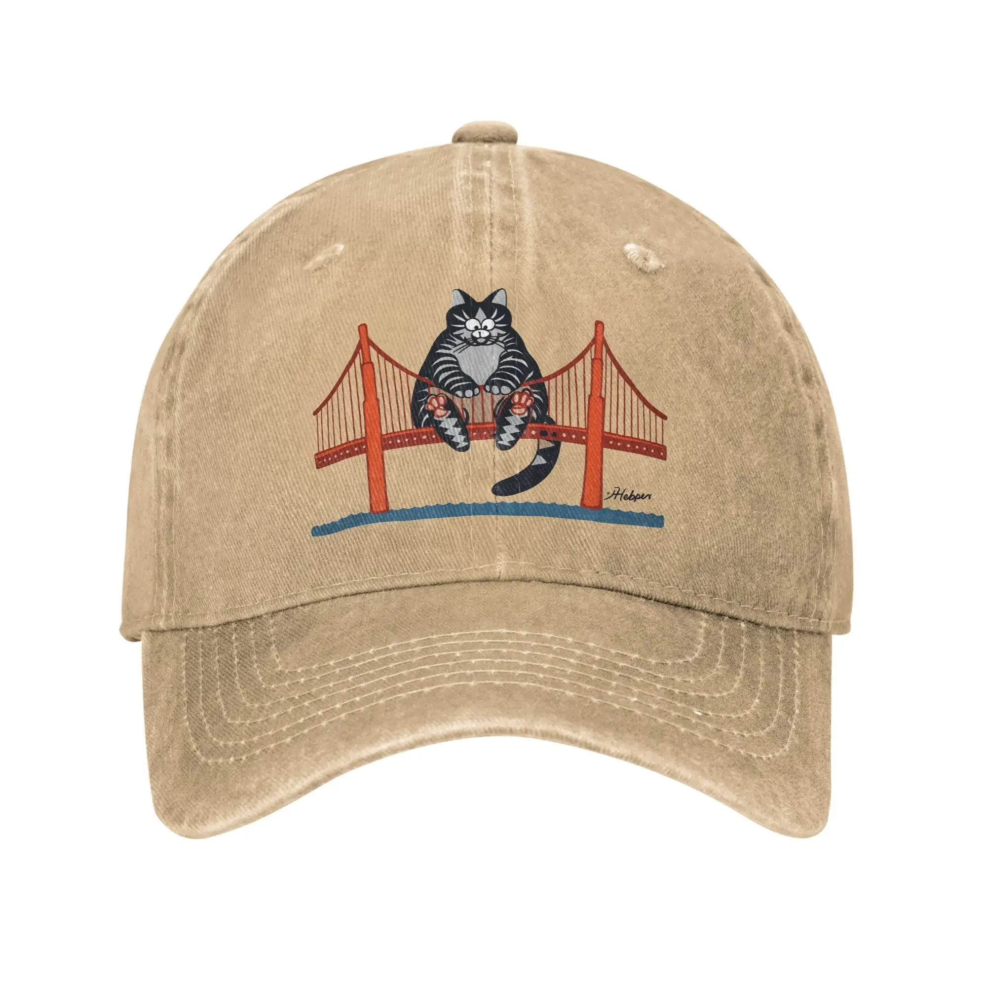 Project Hail Mary 2026 Casual Baseball Cap Summer Ryan Gosling B Kliban Cat San Francisco Trucker Hat Sunscreen Outdoor Hats
