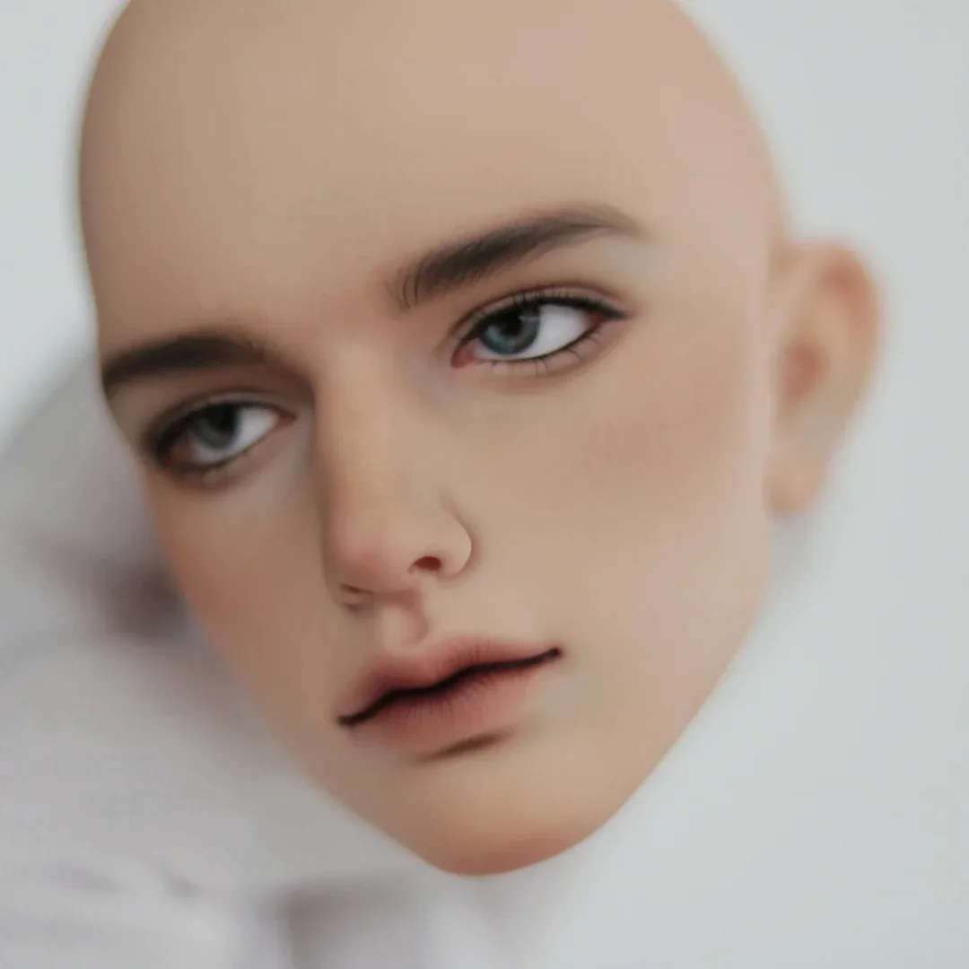 BJD 인형 1/3 소년 잘 생긴 고급 메이크업 인형 새로운 도착 맞춤 메이크업 헤드 무료 배송