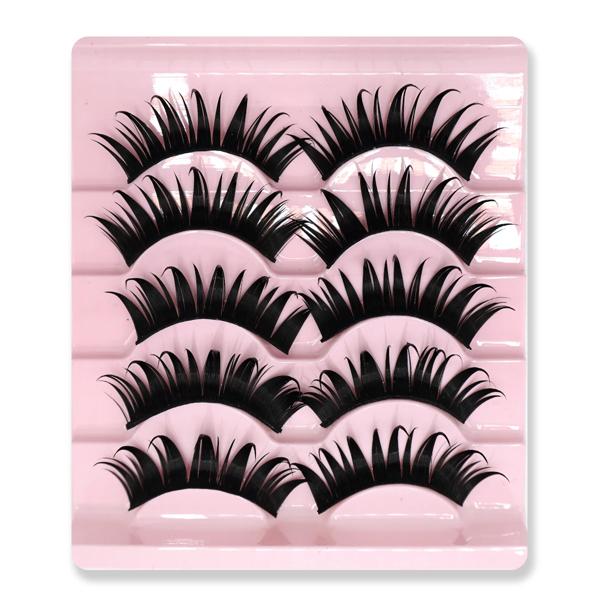 New Style Manga Lashes Natural Fashion False Lashes Cosplay Anime Eyelashes Wet Lashes Extension Makeup