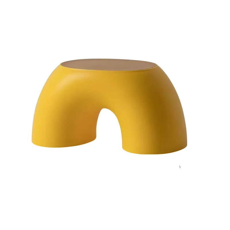 Creative rainbow stool simple circular small stool home round and comfortable stool durable non-slip