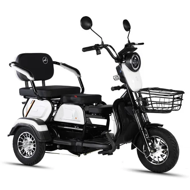 China elderly 3 wheels electric tricycle mobility scooter with high power 60V 800W for passenger