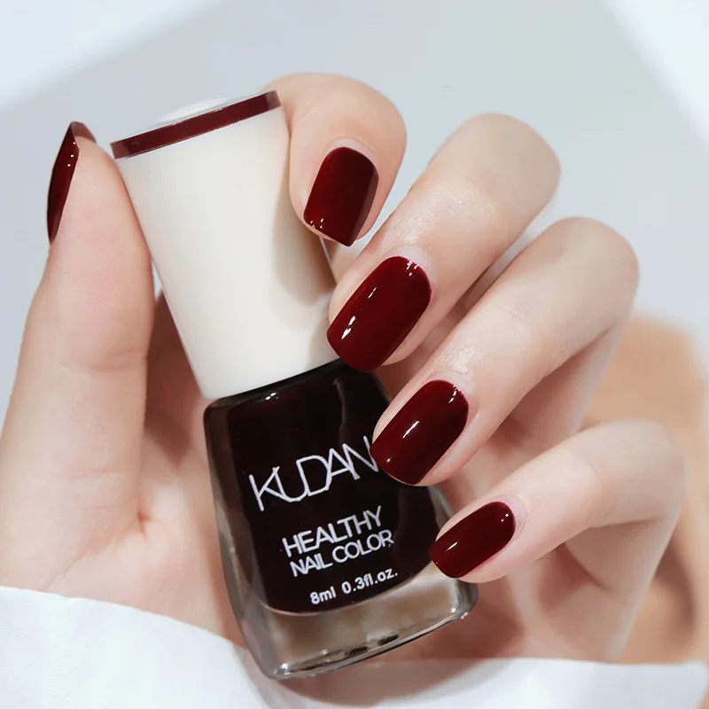 8ML Nagellack, schnell trocknend, langanhaltender Nagellack, mehrere Farben, DIY-Maniküre für zu Hause, Nagelkunst, Kosmetik, FÜR KUDAN – Detail 8
