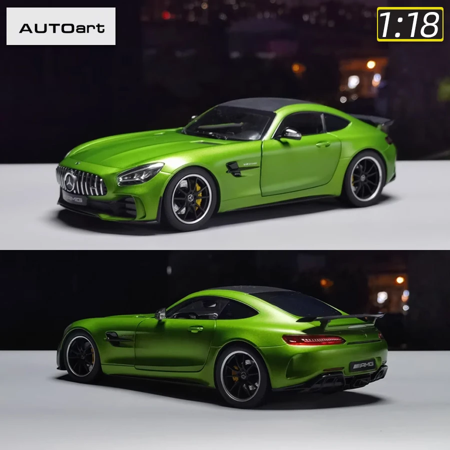 NOREV escala 1/18 nuevo Benz GTR 2019 coche deportivo adornos estáticos de Metal regalos de vacaciones para amigos recoger regalos de graduación
