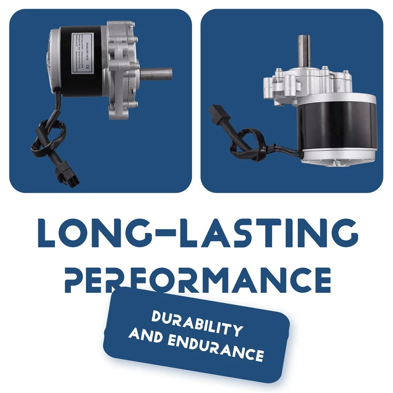 

12 В 250 Вт Редуктор электродвигателя для цепной шестерни 25 часов, подходит для цепи 25 часов