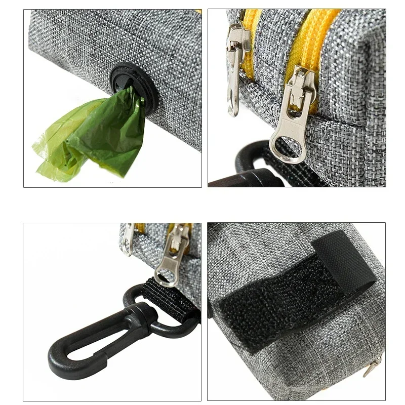 1Pcs Dog Waste Poop Cloth Bags Dispenser Portable Dog Poop Bags For Dogs Garbage Bag Pets Storage Bag