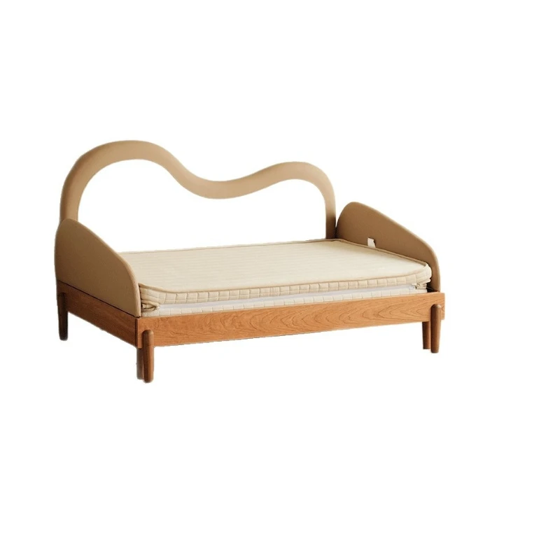 

Dodo children's bed/solid wood crib telescopic splicing bed pull-out bed children's furniture boy girl