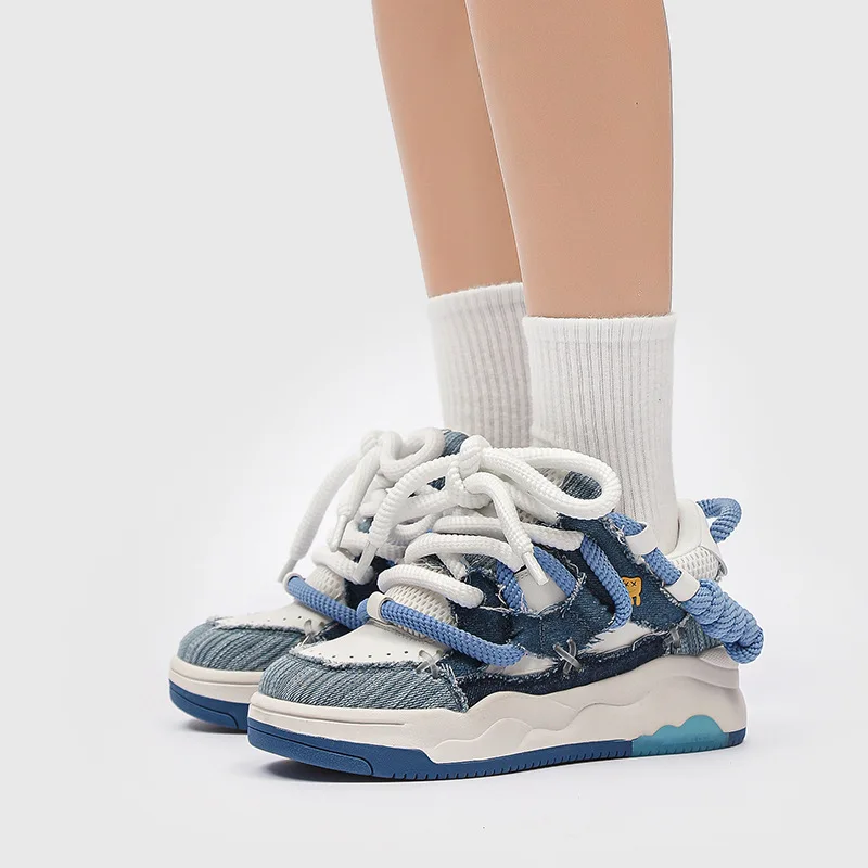 Women Shoes Men Retro Classic Canvas Leather Skateboard Shoes Fashion Sneakers Couple  Outdoor Sports Casual Shoes