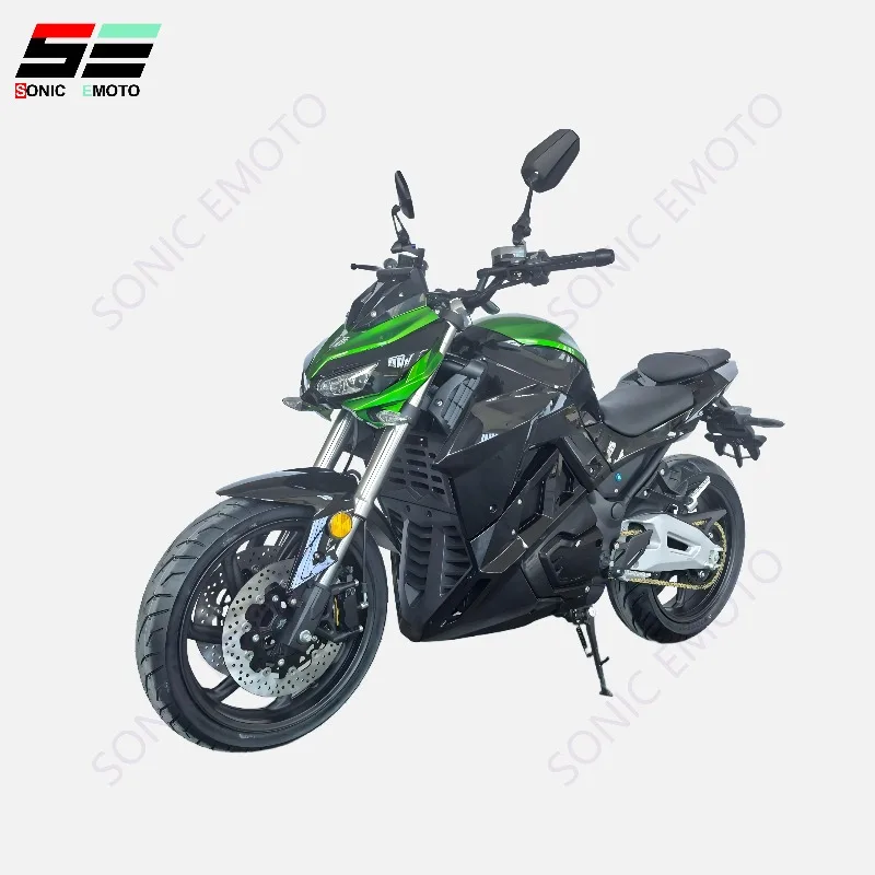 أحدث دراجة نارية كهربائية Hypersport لعام 2025 ريترو 140 كم/ساعة سرعة 300 كجم أقصى تحميل 2 مقاعد دراجات نارية كهربائية #2