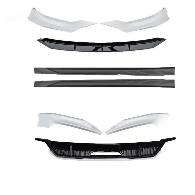 MC Style Plastic Body Kit for BYD Han DM-i | Front Lip Rear Lip Spoiler Roof Spoiler & Side Skirts
