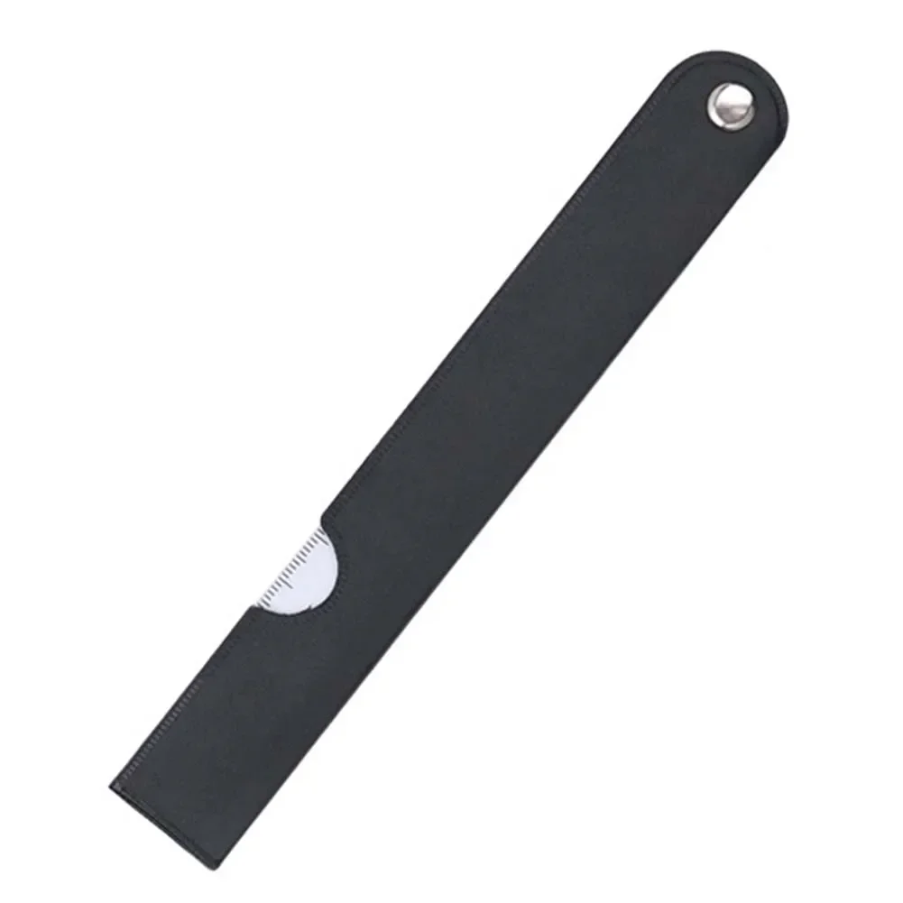 Foldable Ruler Fan Shape Scale Ruler 7.7 X 1.1 folded Multi Scale Ruler Clear Calibration Compact And Portable