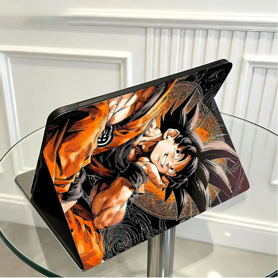 Anime D-ragonS B-all Case for Apple iPad Air 11 13 M4 M3 M2 A16 2026 10th 7/8/9th Pro11 13 With Pencil Holder Air 4/5/6th