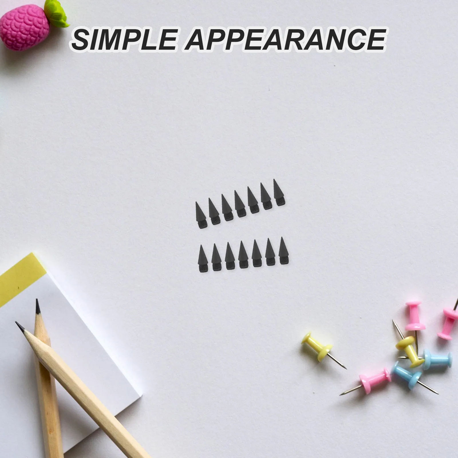 

25 Pcs Inkless Portable Pencil Tips Writing Lead Pencils Replaceable Core Forever Leads Refill Eternal