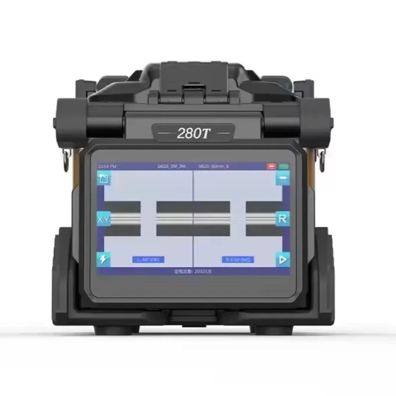 Wholale Splicer FTTH Six Motors Optic Cle Splicing hine Fiber Welding hin