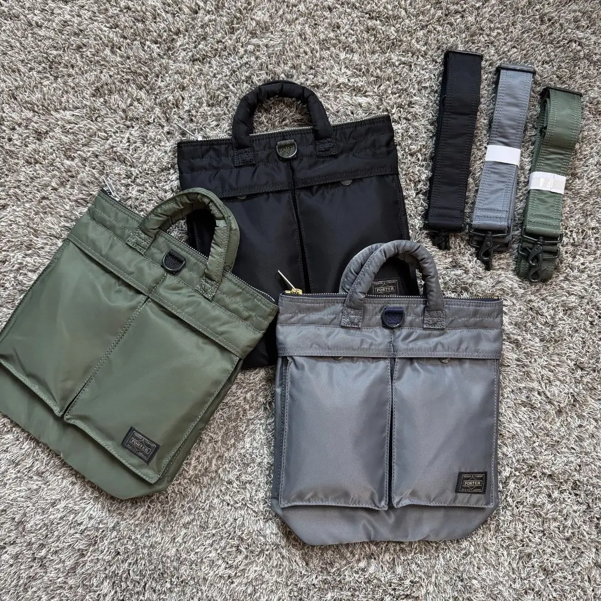 Porter de alta calidad para hombres y mujeres, bolso cruzado de lona informal, Mini bolso de mensajero Simple, bolso de un solo hombro, bolso juvenil coreano japonés