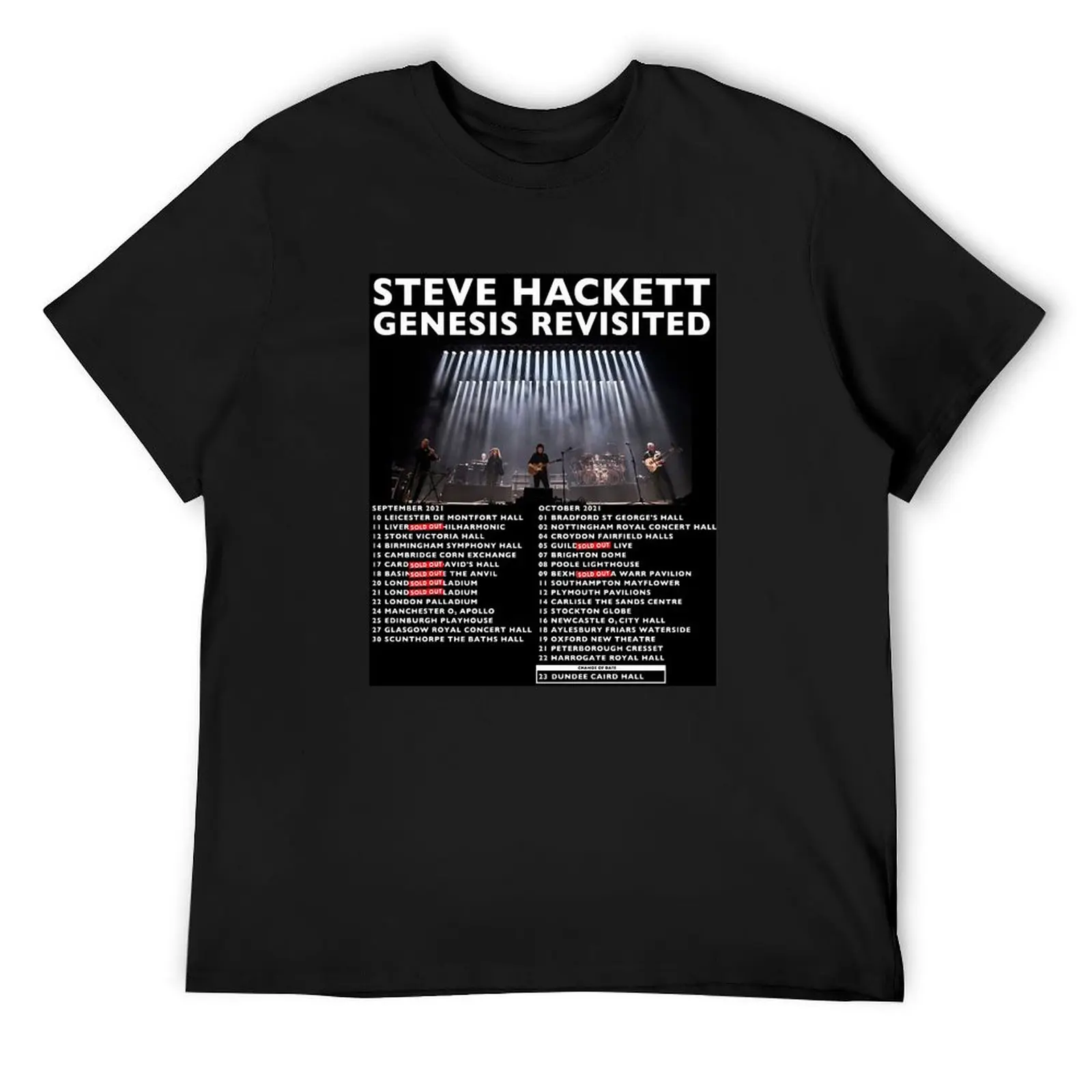 

the best Steve Hackett T-Shirt graphics summer clothes Men's t-shirts