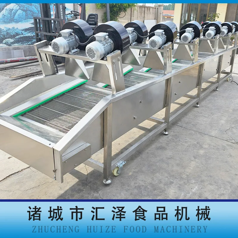 خط إنتاج تصريف الفواكه والخضروات التجارية، معدات تنظيف أكياس التغليف الناعمة للمشروبات وتجفيف الهواء، أوتوماتيكية f #3