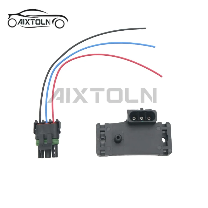 12223861 For GM STYLE MAP Sensor 3 BAR For Electromotive Motec Megasquirt With Plug OEM 16040749 28182635 23528418 12219935 New