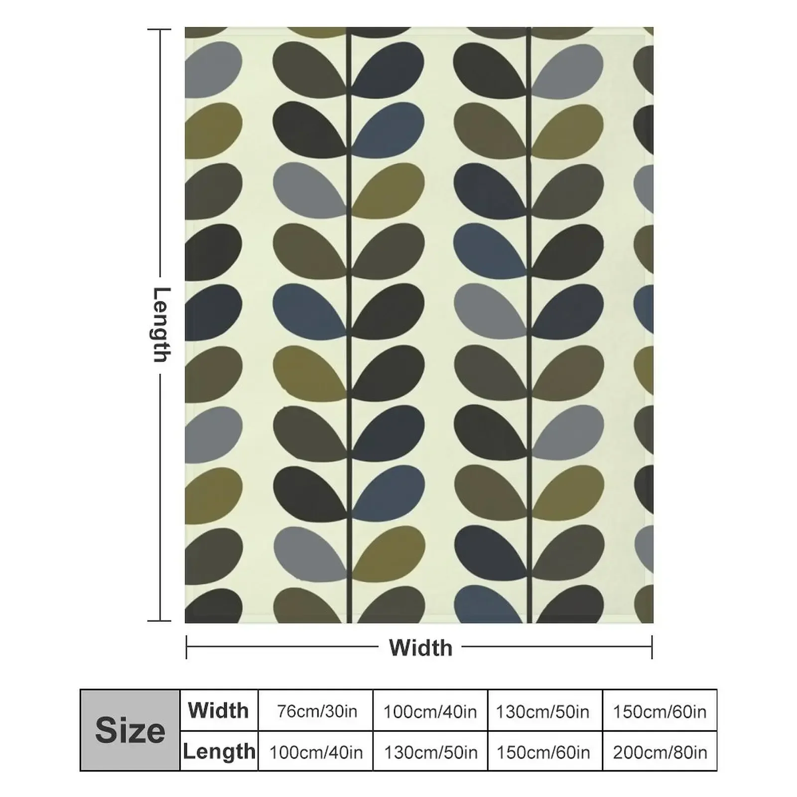orla kiely,,orla kiely pattern Throw Blanket Single Bed linens blankets ands for sofa Blankets