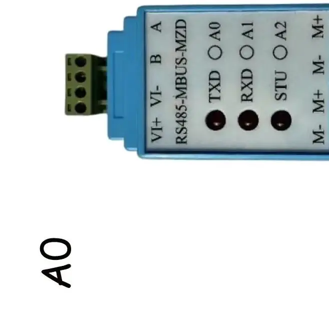 

Isolated RS485 to M-Bus Master Module, Short-Circuit & Reverse Polarity Protection, 300-9600bps, 100 Loads, Din-Rail Mount