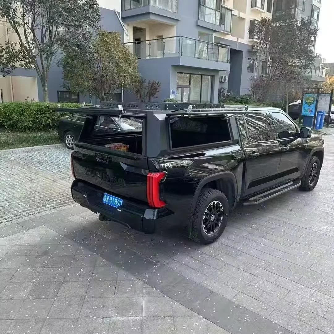 

High Performance Aluminum Alloy Retractable Waterproof Truck Canopy Dual Cab Hardtop 4x4 Pickup Truck Bed Topper