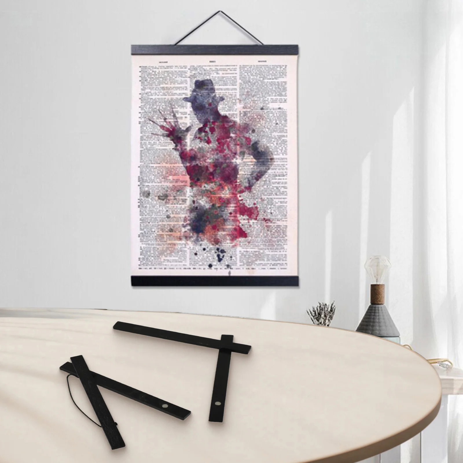 Easy Install Poster Hanger Art Display Artwork Frame Magnetic Poster Frame Easy Installation Hassle-free Setup