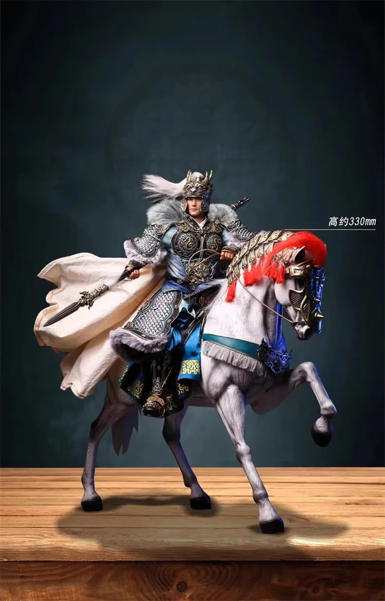 

In Stock JSTOYS 1/6 Scale JS005 Three Kingdoms Five Tiger Generals Horse General Ma Chao Action Figure Collectible Toy Gifts