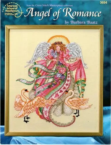 

Fairy series-romantic Angel 42-48 Cross Stitch Kit Package Greeting Needlework Counted Kits New Style Kits Embroidery