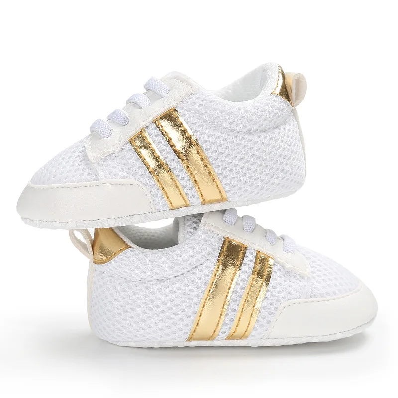 

Baby First Walkers - Soft-Sole Non-Slip Leather Shoes for Newborns & Toddlers (Unisex)