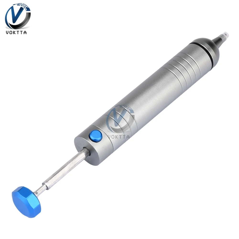 Portable Solder Sucker Manual Vacuum Solder Suction Pump Powerful Suction Tin Removal Vacuum Desoldering Welding Repair Tools