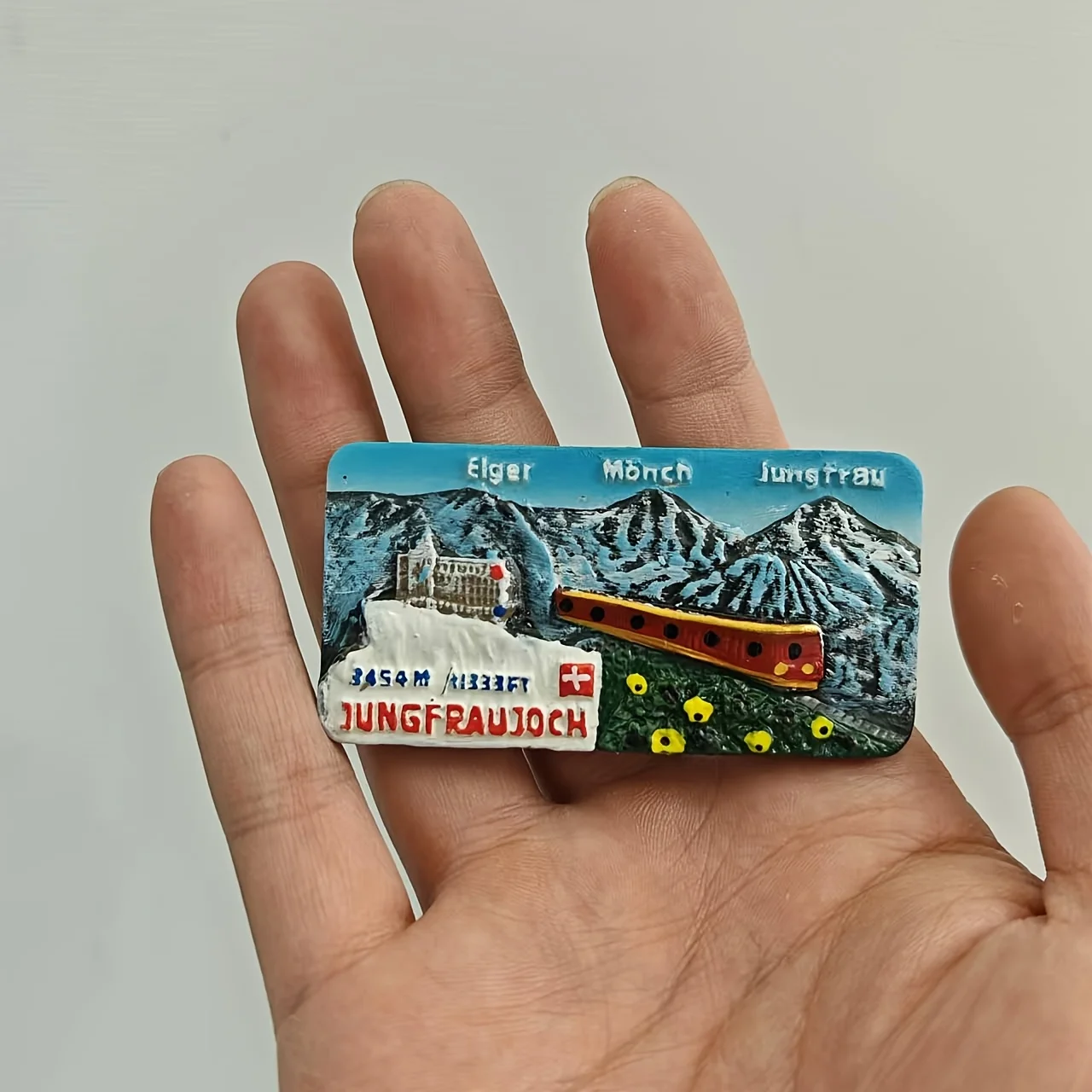 1 قطعة اليدوية ثلاثية الأبعاد الراتنج الفن مغناطيس الثلاجة ، قطار تايلاند فوكيت ميونيخ ألمانيا سالزبورغ أيرلندا الإيطالية الإسبانية مصارعة الثيران Finlan